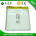 407586 rechargeable li polymer battery pack li polymer battery 3.7v 3800mah